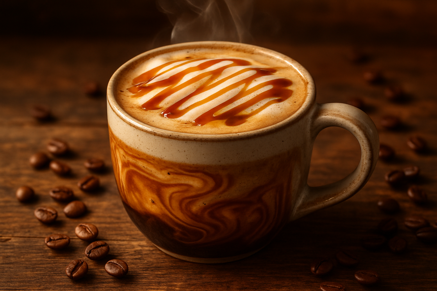 caramel coffee